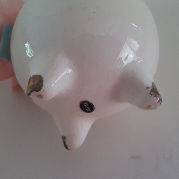 Vintage 3-Piece Porcelain Vanity Set 1950's **AS IS** - Picture 11 of 16